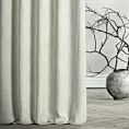 Zasłona szyta na flexach FELICITY naturalna o naturalnym splocie w melanżowych odcieniach