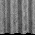 Zasłona popielata z tkaniny szenilowej 135x250 przelotka - ALETA