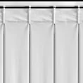 Zasłona biała z welwetowej tkaniny 80x270 cm (wymiar podany na gotowo) system flex - MELANIE