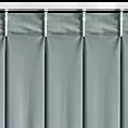 Zasłona srebrna z welwetowej tkaniny 80x270 cm (wymiar podany na gotowo) system flex - MELANIE