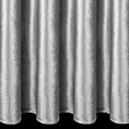 Zasłona srebrna z błyszczącego welwetu 140x270 cm taśma - CAMERON