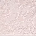 Ręcznik kąpielowy 50x90 cm bawełniany kolor różowy z wytłaczanym wzorem roślinnym 475 g/m2 FLORIA