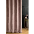Tkanina zasłonowa gruby, miękki welwet o matowym wykończeniu z kolekcji Pierre Cardin