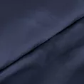 Pościel 180x200 cm bawełniana gładka kolor ciemnogranatowy NOVA 3