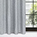 Zasłona szara melanż w stylu eko 140x250 cm przelotka - MEGAN