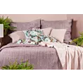 Pościel 220x200 cm bawełniana kolor wrzosowy w stylu prowansalskim AVINION 8 Terra Collection
