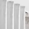 Zasłona biała zaciemniająca 140x300 cm taśma imitująca flex - MILAN