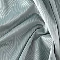 Zasłona niebieska z wytłaczanego welwetu 140x250 cm przelotka - LILI