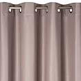Zasłona pudrowo różowa z błyszczącym splotem 140x250 cm przelotka - ESSME