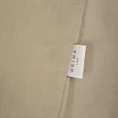 Pościel 220x200 cm  lniana z dodatkiem bawełny kolor beżowy w stylu eko