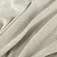 Zasłona jasnobeżowa o szenilowej strukturze 140x250 cm przelotka - NESKA