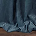 Zasłona welwetowa granatowa z dodatkiem lśniącej nici 140x270 cm przelotka - CLARISA Diva Line