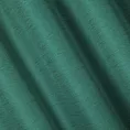 Zasłona zielona o lnianym splocie w stylu eko 140x270 cm taśma - STYLE