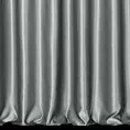 Zasłona szyta na flexach platynowa z jednokolorowej gładkiej tkaniny