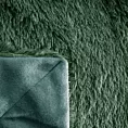 Koc o strukturze miękkiego futra 150x200 cm ciemnozielony TIFANY 1 Design 91