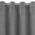 Zasłona stalowa z matowego welwetu 140x250 cm przelotka - MILO
