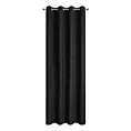 Zasłona czarna z tkaniny welurowej 560x220 cm przelotka - Dora