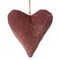 Ozdoba świąteczna GRAS miękkie serduszko z futerka