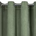 Zasłona oliwkowa z matowego welwetu 140x250 cm przelotka - MELANIE