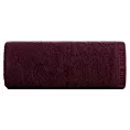 Ręcznik kąpielowy 50x90 cm bawełniany kolor burgundowy z żakardową bordiurą 430 g/m2 EVI Pierre Cardin