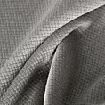 Zasłona szarobeżowa zaciemniająca o strukturze drobnej krateczki 135x250 przelotka - AMARO