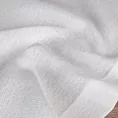 Komplet serwet 4 szt białych 30x40 cm STELLA 2 zdobiony listwą
