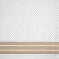 Ręcznik kąpielowy 70x140 cm bawełniany kolor biały w pasy 500 g/m2 MADLEN