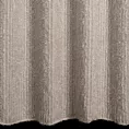 Zasłona beżowa zdobiona moherową nicią z tkaniny szyfonowej 135x250 cm przelotka - SELMA - Eva Mingę