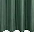 Zasłona ciemnozielona z gładkiej matowej tkaniny 140x250 cm przelotka - ADARI