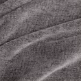 Zasłona szyta na taśmie 5 cm stalowa z tkaniny szenilowej z efektem melanżu