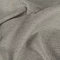 Roleta rzymska jasnoszara z tkaniny w stylu eko o naturalnym splocie