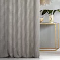 Zasłona szyta na taśmie 5 cm stalowa o naturalnym splocie w melanżowych odcieniach