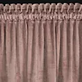 Zasłona welwetowa pudrowo różowa 140x270 taśma - AIR - Diva Line