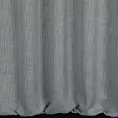 Zasłona szyta na taśmie 5 cm srebrna o naturalnym, luźnym splocie w stylu eko