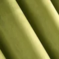Zasłona welwetowa oliwkowa gładka 140x250 cm przelotka - PIERRE