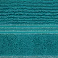 Ręcznik kąpielowy 70x140 cm bawełniany kolor turkusowy z błyszczącą bordiurą 530 g/m2 FILON