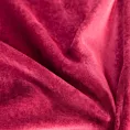 Zasłona szyta na taśmie 5 cm WALDO bordowa ze szlachetnej grubej tkaniny welwetowej o gramaturze 400g/m2