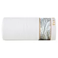 Ręcznik do rąk 30x50 cm bawełniany kolor biały z designerską bordiurą 500 g/m2 EVA 17 Eva Minge