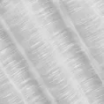 Firana biała z efektem deszczyku półprzezroczysta 140x250 cm przelotka ASTERA