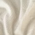 Roleta rzymska kremowa z szenilowej tkaniny z dodatkiem połyskującej nici
