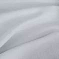 Poszewka szyta biała z miękkiej tkaniny o welurowej strukturze i wyraźnym splocie