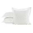 Poszewka na poduszkę 40x40 cm ażurowa biała w stylu boho MEGAN