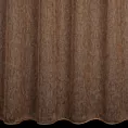 Tkanina firanowa siateczka z delikatnym połyskiem, wykończona obciążnikiem