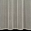 Zasłona LARA z siatki w stylu eko
