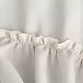 Zasłona naturalna z falbaną z tkaniny o płóciennym splocie 140x250 cm taśma - LENA