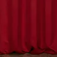 Zasłona czerwona zaciemniająca 135x270 cm taśma - ADLEY