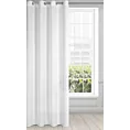 Firana biała z gładkiej matowej żorżety 140x250 cm przelotka ESTEL