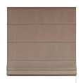 Roleta rzymska DORA - HIT jasnobrązowa z miękkiej tkaniny o welurowej strukturze