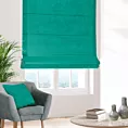 Roleta rzymska ENYA zielona z miękkiej półmatowej tkaniny welwetowej