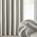 Zasłona stalowa z szenilowej tkaniny 140x270 cm  taśma - MEGI